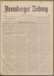 Bromberger Zeitung, 1891, nr 97
