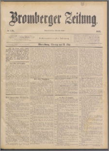 Bromberger Zeitung, 1891, nr 118