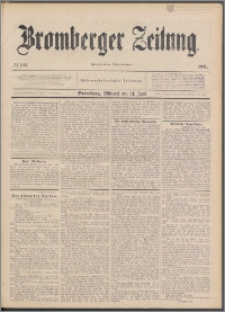 Bromberger Zeitung, 1891, nr 144