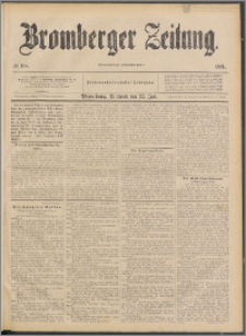 Bromberger Zeitung, 1891, nr 168