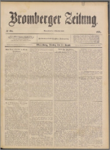 Bromberger Zeitung, 1891, nr 184