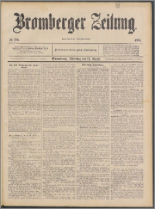 Bromberger Zeitung, 1891, nr 185