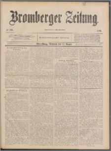Bromberger Zeitung, 1891, nr 186