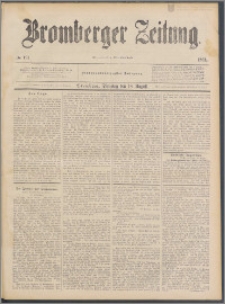 Bromberger Zeitung, 1891, nr 191