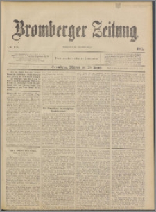 Bromberger Zeitung, 1891, nr 198
