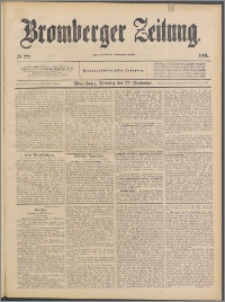 Bromberger Zeitung, 1891, nr 221