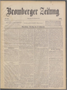 Bromberger Zeitung, 1891, nr 227