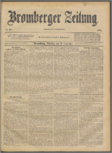 Bromberger Zeitung, 1891, nr 263