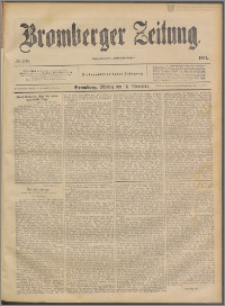 Bromberger Zeitung, 1891, nr 268