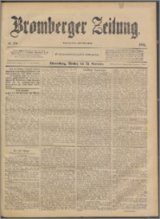 Bromberger Zeitung, 1891, nr 274