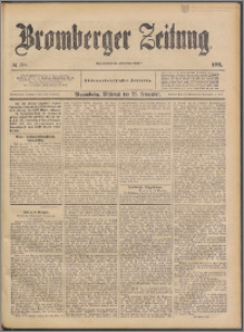 Bromberger Zeitung, 1891, nr 276