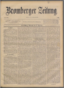 Bromberger Zeitung, 1891, nr 282
