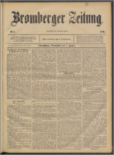 Bromberger Zeitung, 1892, nr 7