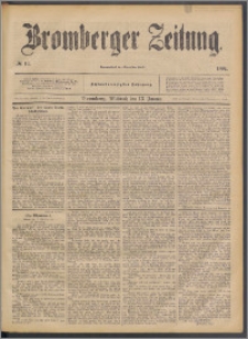 Bromberger Zeitung, 1892, nr 10