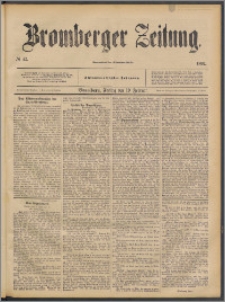 Bromberger Zeitung, 1892, nr 42
