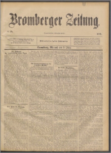 Bromberger Zeitung, 1892, nr 58
