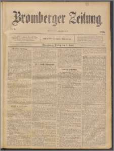 Bromberger Zeitung, 1892, nr 84