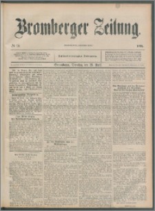 Bromberger Zeitung, 1892, nr 97