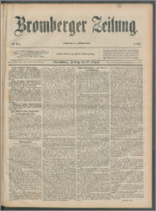 Bromberger Zeitung, 1892, nr 187