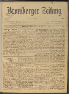 Bromberger Zeitung, 1893, nr 6