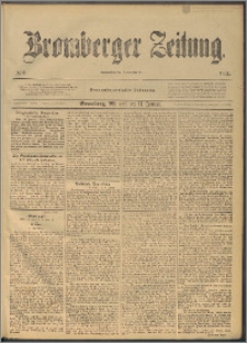 Bromberger Zeitung, 1893, nr 9