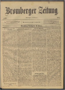 Bromberger Zeitung, 1893, nr 37