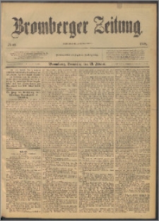 Bromberger Zeitung, 1893, nr 46