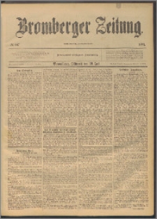 Bromberger Zeitung, 1893, nr 167