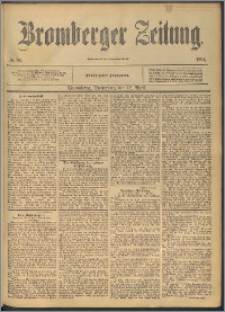 Bromberger Zeitung, 1894, nr 84