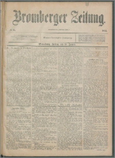 Bromberger Zeitung, 1895, nr 15