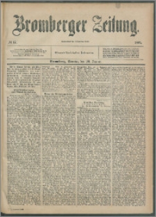 Bromberger Zeitung, 1895, nr 17