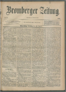 Bromberger Zeitung, 1895, nr 18