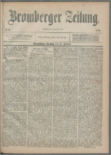 Bromberger Zeitung, 1895, nr 47