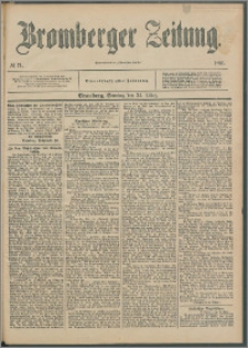 Bromberger Zeitung, 1895, nr 71
