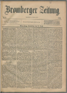 Bromberger Zeitung, 1895, nr 86