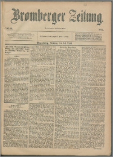 Bromberger Zeitung, 1895, nr 88