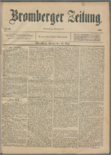 Bromberger Zeitung, 1895, nr 91