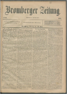 Bromberger Zeitung, 1895, nr 99