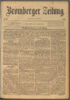 Bromberger Zeitung, 1896, nr 47