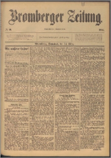 Bromberger Zeitung, 1896, nr 63
