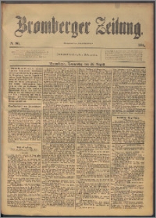 Bromberger Zeitung, 1896, nr 195