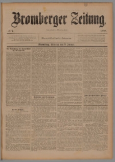 Bromberger Zeitung, 1898, nr 7