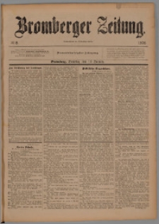 Bromberger Zeitung, 1898, nr 8