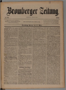 Bromberger Zeitung, 1898, nr 73