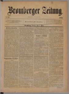 Bromberger Zeitung, 1898, nr 77