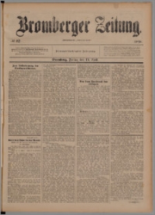 Bromberger Zeitung, 1898, nr 87