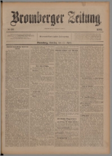 Bromberger Zeitung, 1898, nr 89
