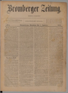 Bromberger Zeitung, 1899, nr 1