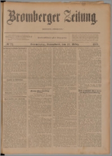 Bromberger Zeitung, 1899, nr 72