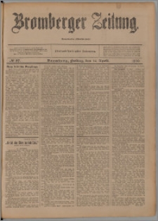 Bromberger Zeitung, 1899, nr 87